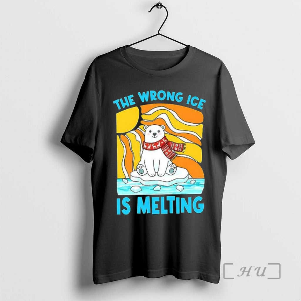 Officials The Wrong Ice Is Melting Polar Bear Abolish Ice Woman Premium T Shirts Sweater