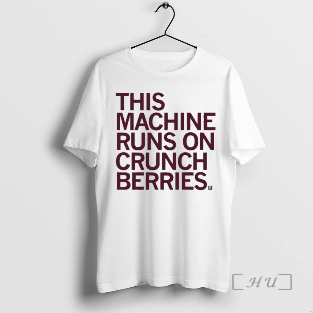 Officials This Machine Runs On Crunchberries