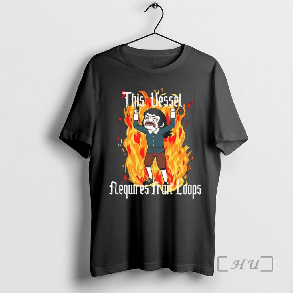Officials This Vessel Requires Fruit Loops Feed Me Katherine Meme Woman Premium T Shirts Sweater