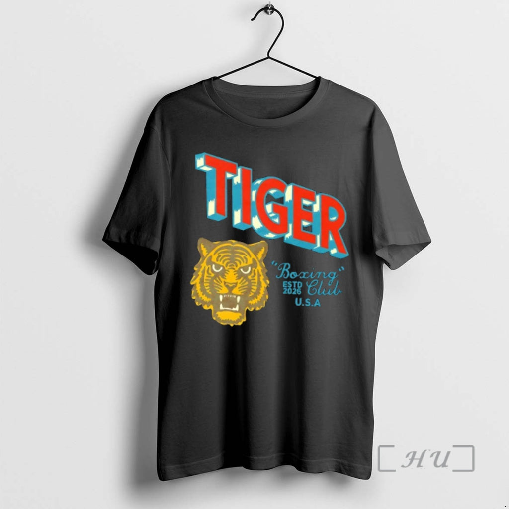 Officials Tiger Boxing Club Estd 2026 Usa