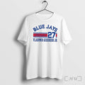 Officials Toronto Blue Jays Vladimir Guerrero Jr Signature Name Number Tee Premium T Shirts Sweater