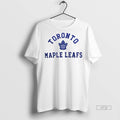 Officials Toronto Maple Leafs Steady State Crew Ice Hockey Team Logo Premium Tee Shirt Sweater