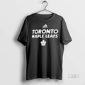 Officials Toronto Maple Leafs Professional Ice Hockey Team Logo And Name Premium Tee Shirt Sweater