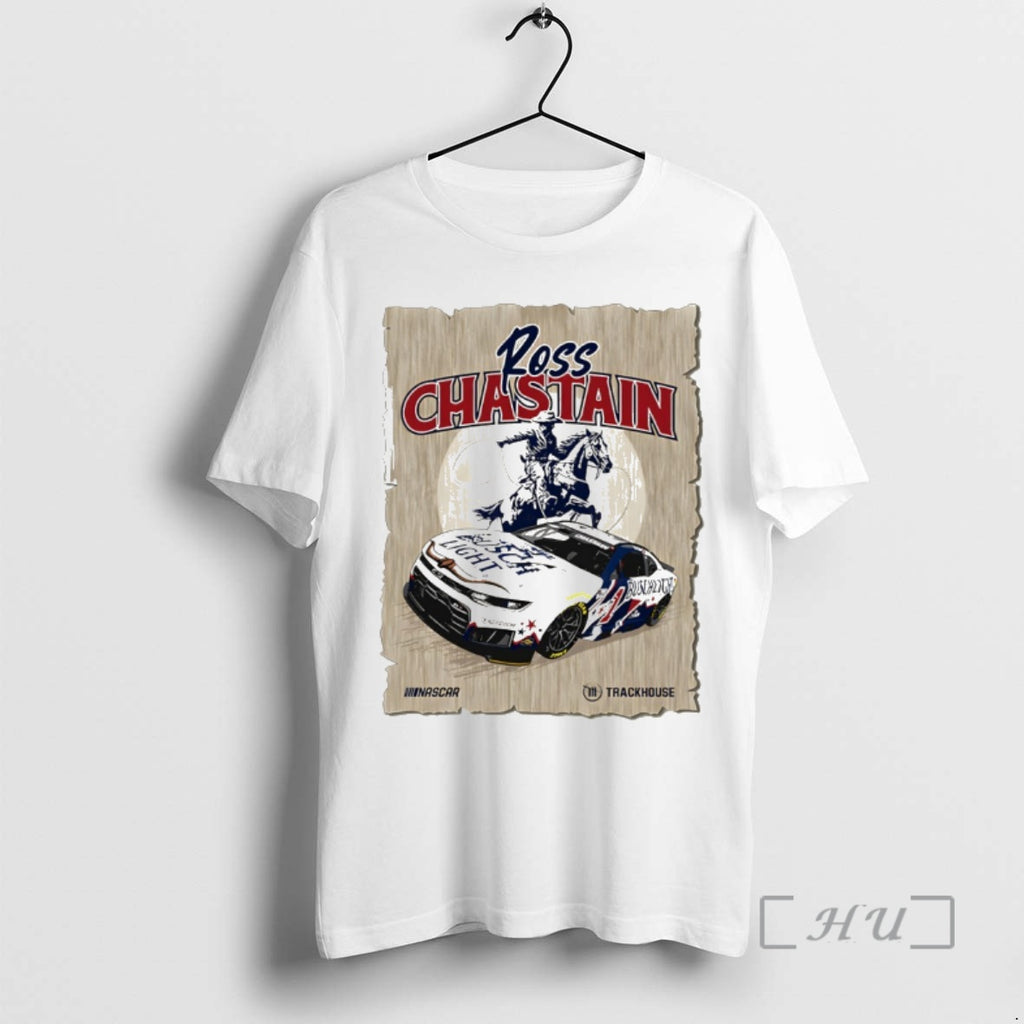 Officials Trackhouse Ross Chastain Busch Light Racing Nascar 2026 Art Vintage Premium T Shirts Sweater