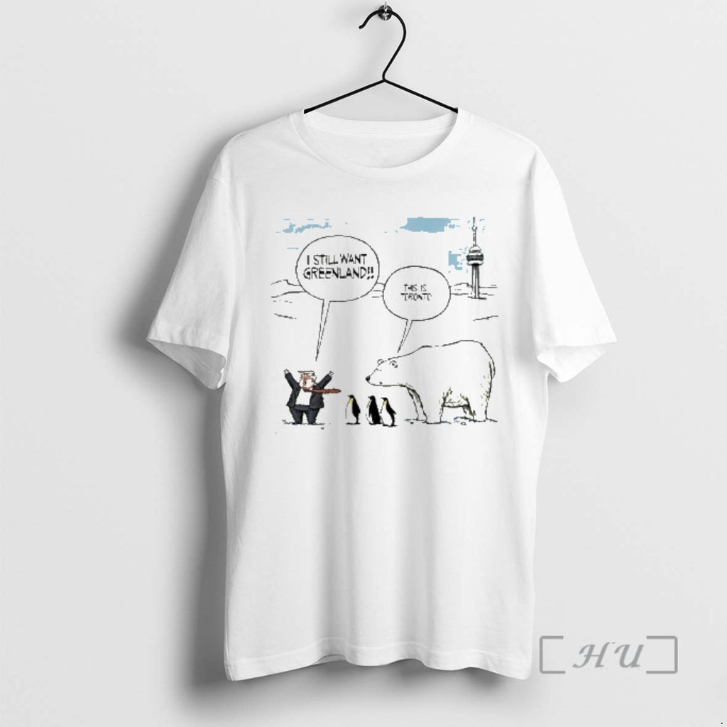 Officials Trump I Still Want Greenland Penguin And Polar Bear This Is Toronto Art Premium