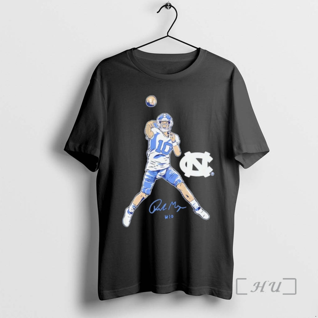 Officials Unc Football Drake Maye Pro Pose Signature