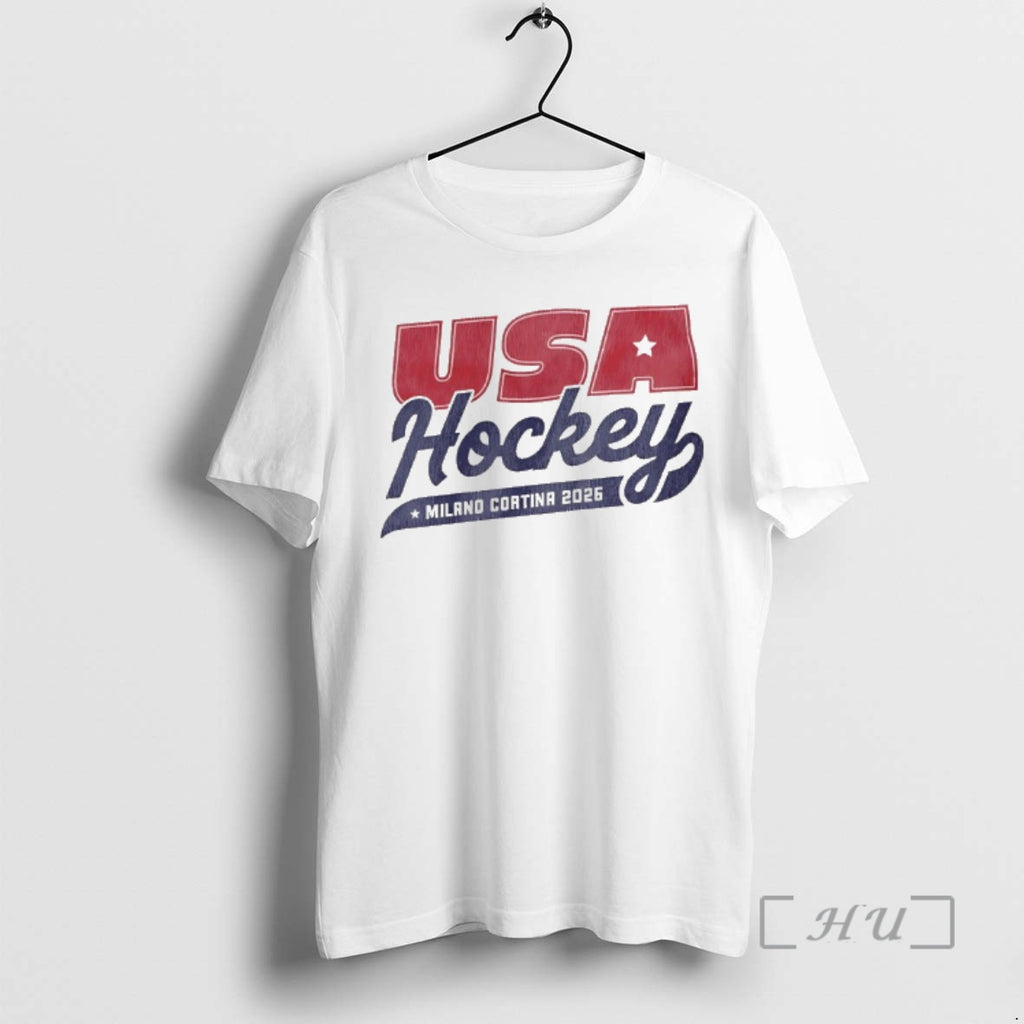 Officials Usa Hockey 2026 Milano Cortina Logo