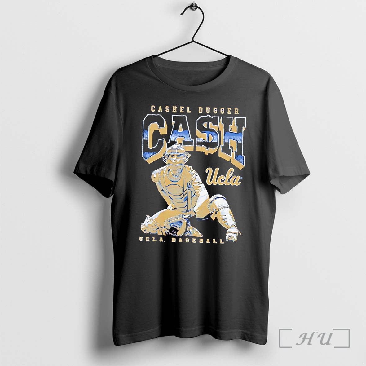 Officials Ucla Bruins Baseball Cash Cashel Dugger Posing Retro Tee Unisex , , , Long Sleeve Tee
