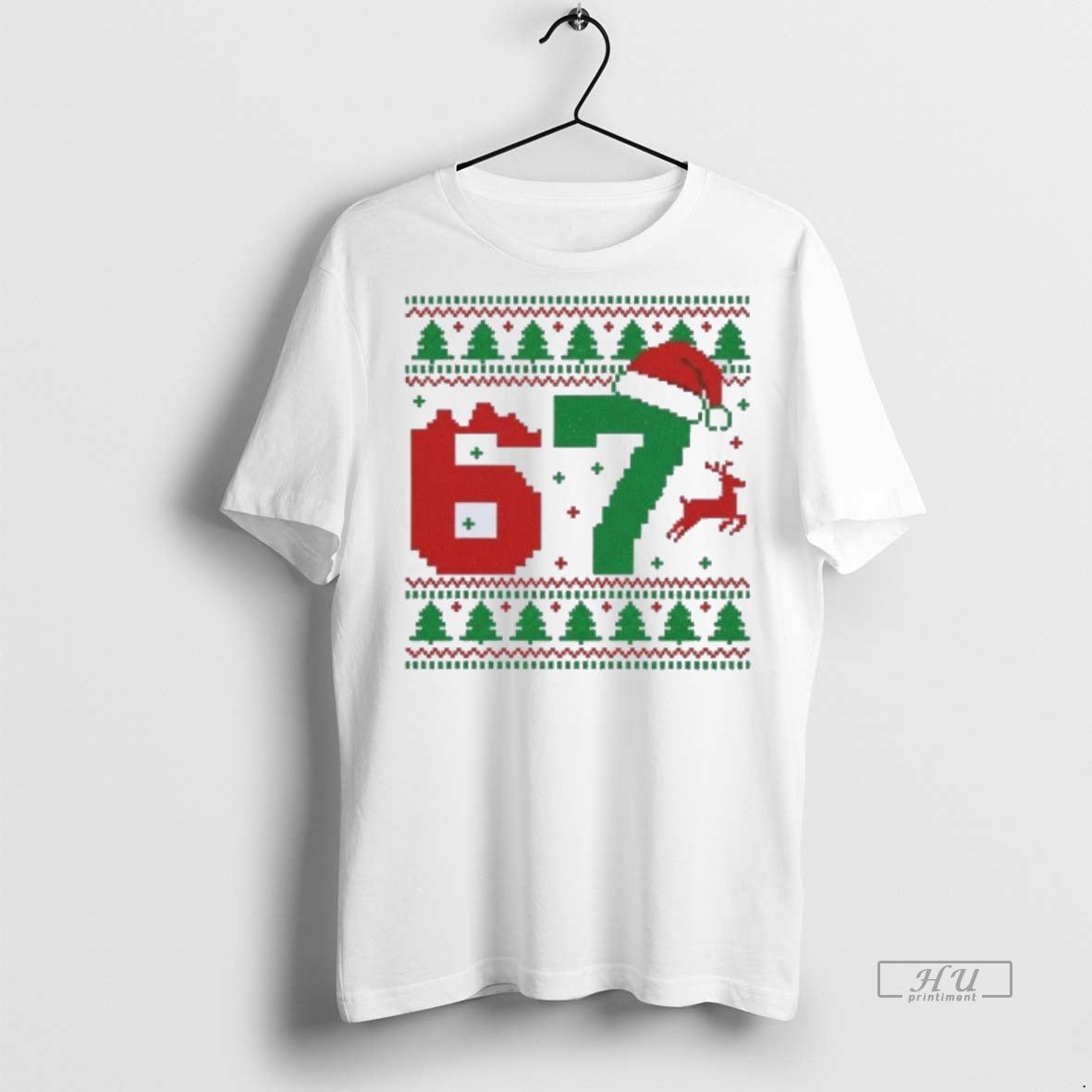 Officials Ugly Christmas 67 Meme 6 7 Premium Tee Shirt Sweater