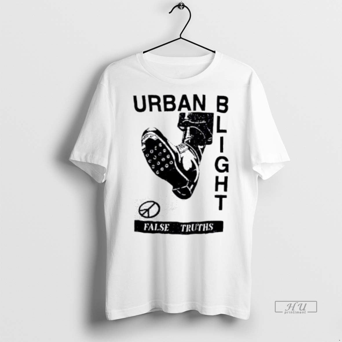 Officials Urban Blight Boot False Truths Premium Tee Shirt Sweater