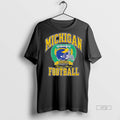Officials Valiant University Of Michigan Football Chicago Game Premium Tee Shirt Sweater