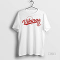 Officials Vikings Des Moines Grand View University Script Logo Premium Tee Shirt Sweater