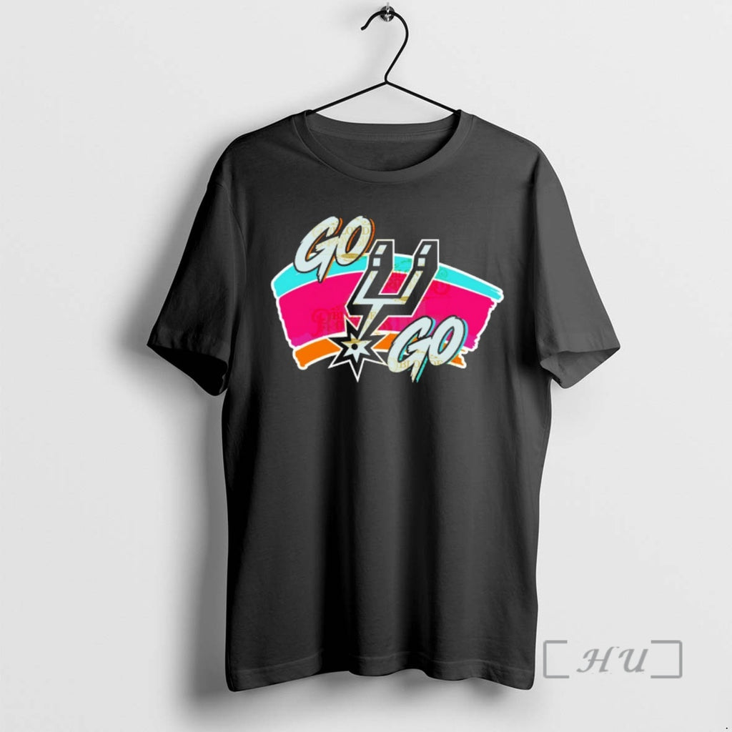 Officials Vintage Spurs Basketball Game Day Go Spurs Go