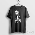 Officials Vito Corleone The Godfather Marlon Brando Movie Character Film Noir Art Premium T Shirts