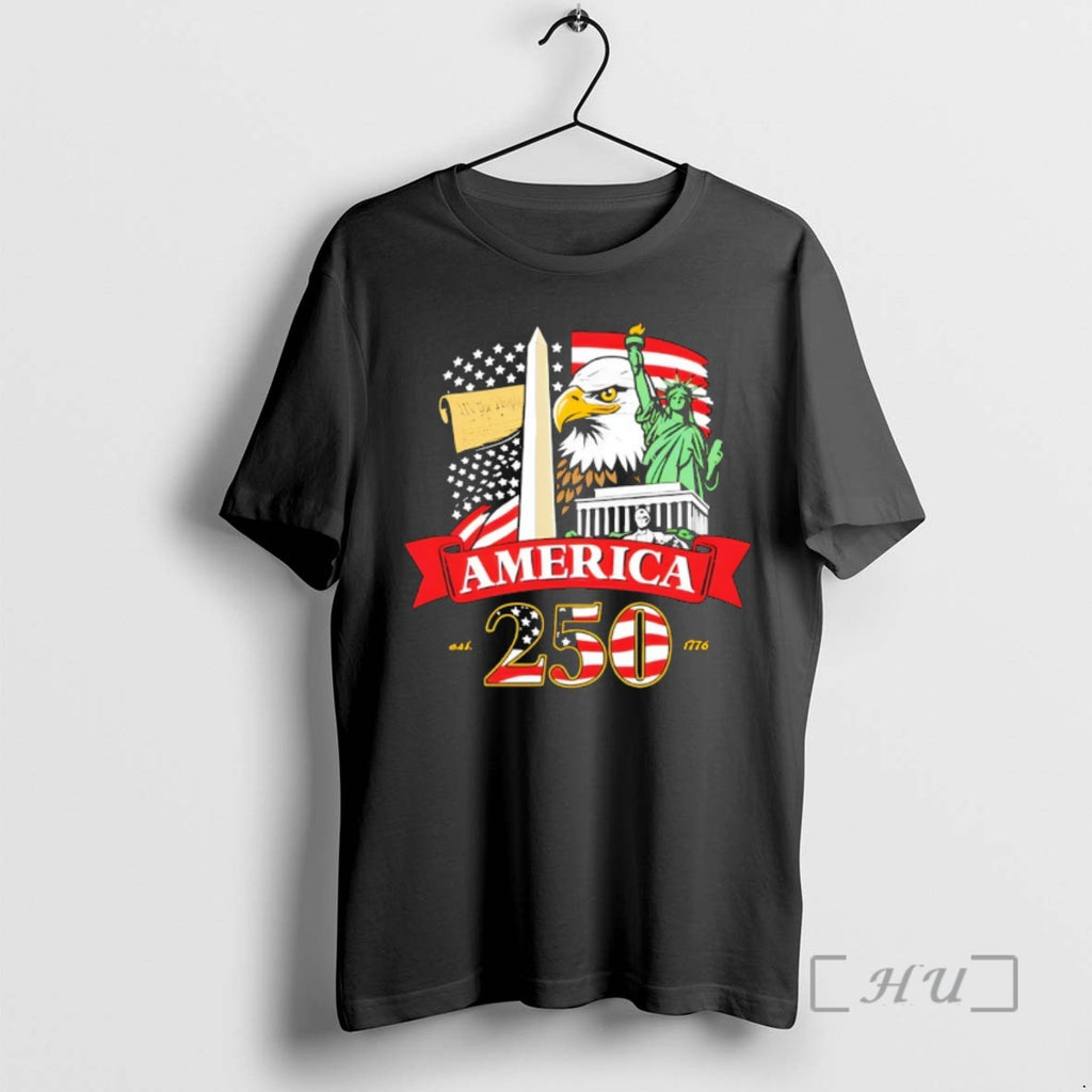 Officials Washington Statue Of Liberty America 250th Est 1776