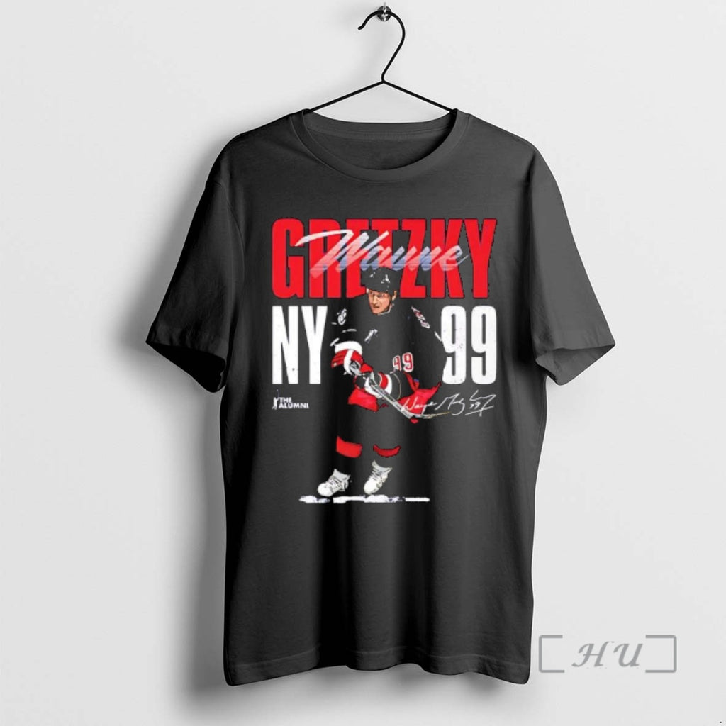 Officials Wayne Gretzky 99 Ny Signature Graphic