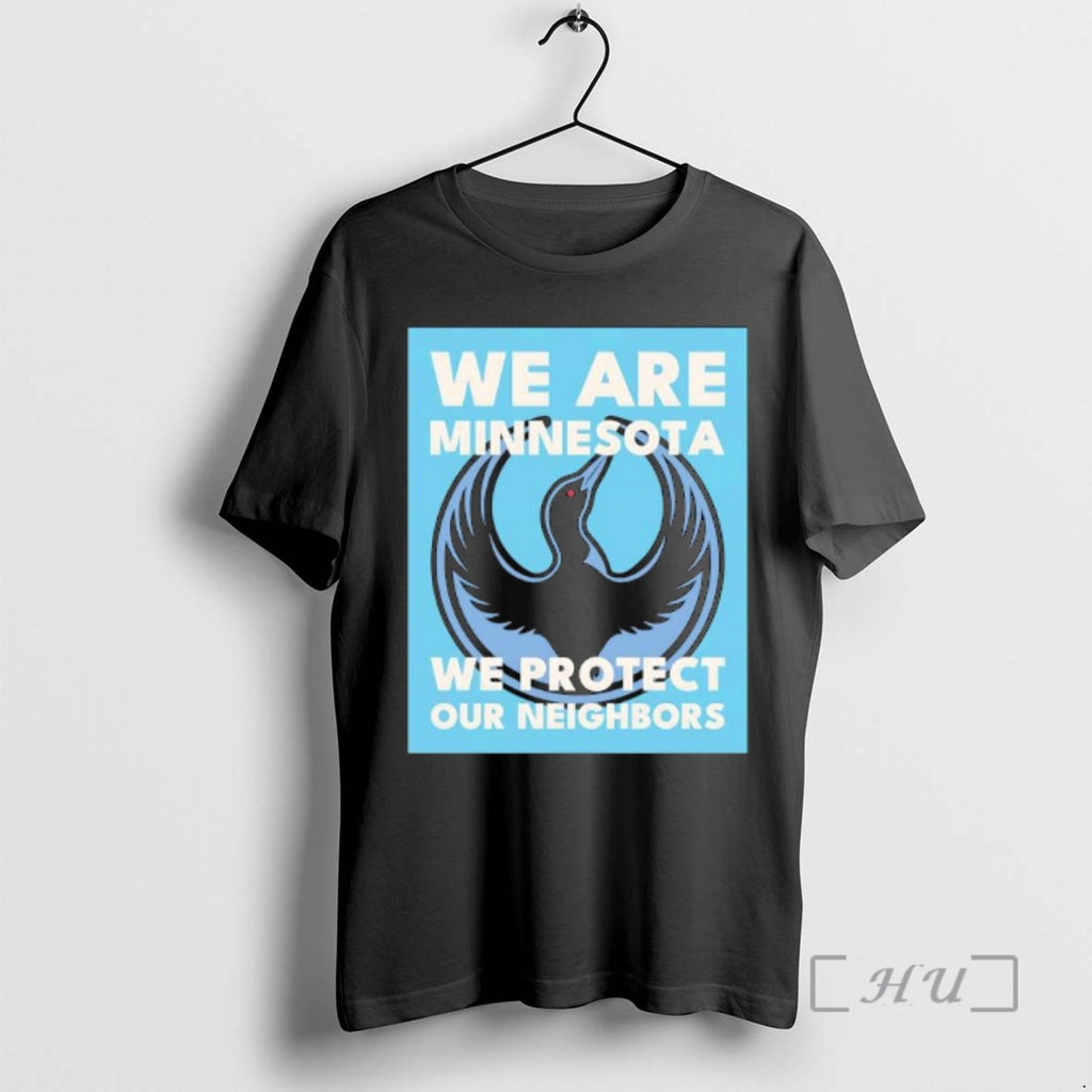 Officials We Are Minnesota We Protect Our Neighbors Bird Graphic