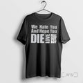 Officials We Hate You And Hope You Die Love Fall Out Boy Premium T Shirts