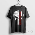 Officials We The People Skull Patriotic Freedom