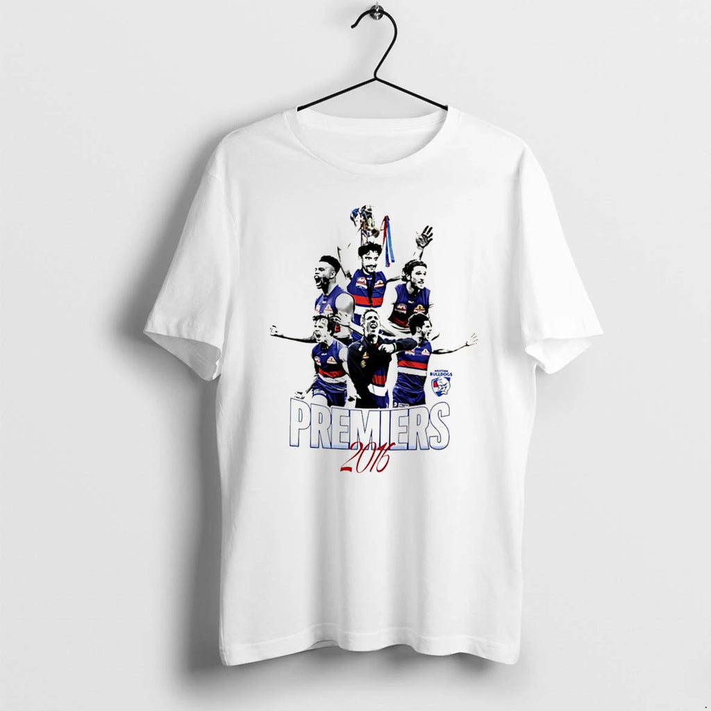 Officials Western Bulldogs 2016 Premiership Anniversary Icons Tee Premium T Shirt