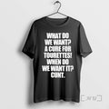 Officials What Do We Want A Cure For Tourettes When Do We Want It Cunt