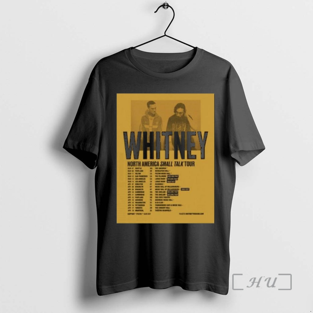 Officials Whitney North America Small Talk Tour 2026