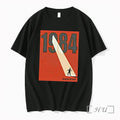 Officials Winston Smith 1984 George Orwell Dystopian Surveillance Novel Book Cover Premium T Shirts Sweater