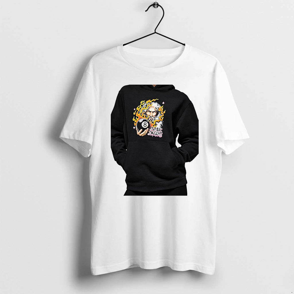 Officials Wizard With 8 Ball Maniac Dreams Premium T Shirt