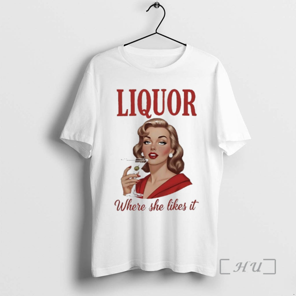 Officials Women Drink Liquor Where She Likes It