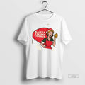 Officials Womens Santa Ate The Cookie Boyfriend Premium Tee Shirt Sweater