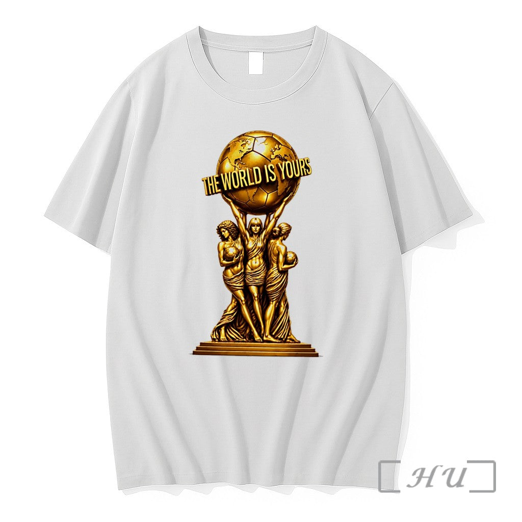 Officials World Cup 2026 The World Is Yours Trophy Tee Unisex , , , Long Sleeve Tee