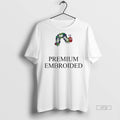 Officials Worm Eat The Rich Premium Embroidered Anti Capitalist Premium Tee Shirt Sweater