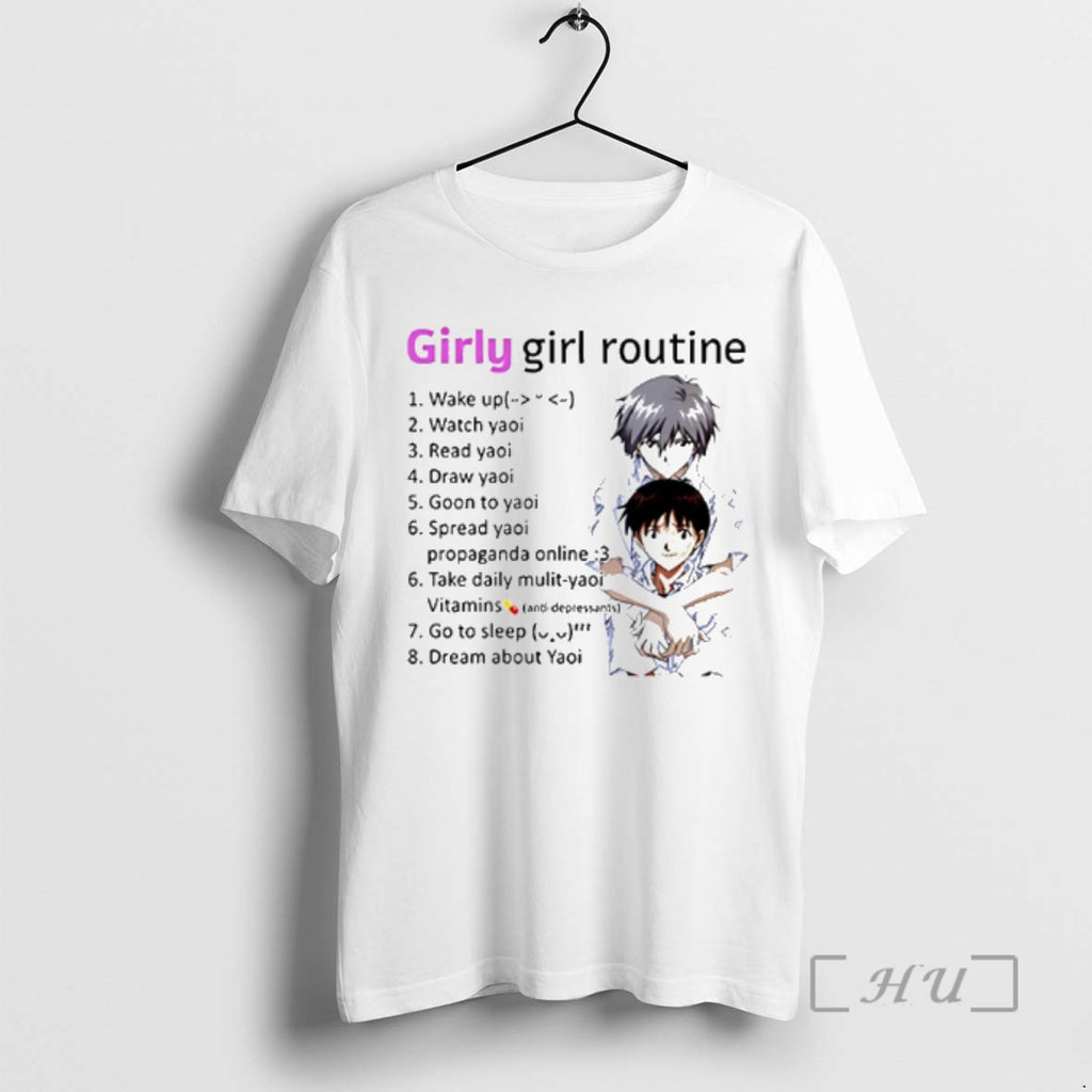 Officials Yaoi Girly Girl Routine Anime