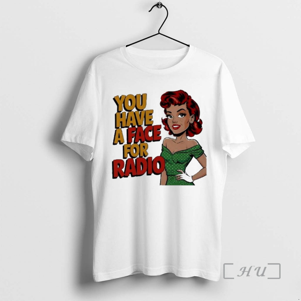 Officials You Have A Face For Radio Retro Comic Woman