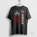 Officials Zohran Mamdani Nyc Mayor 2025 Patriotic Political Campaign Flag Premium Tee Shirt Sweater