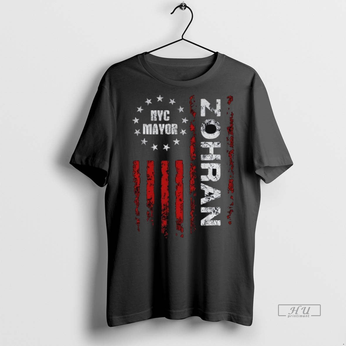 Officials Zohran Mamdani Nyc Mayor 2025 Patriotic Political Campaign Flag Premium Tee Shirt Sweater