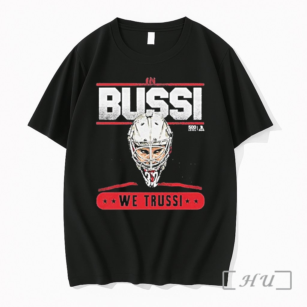 Officials Brandon Bussi We Trust Carolina Hurricanes Unisex , , , Long Sleeve Tee