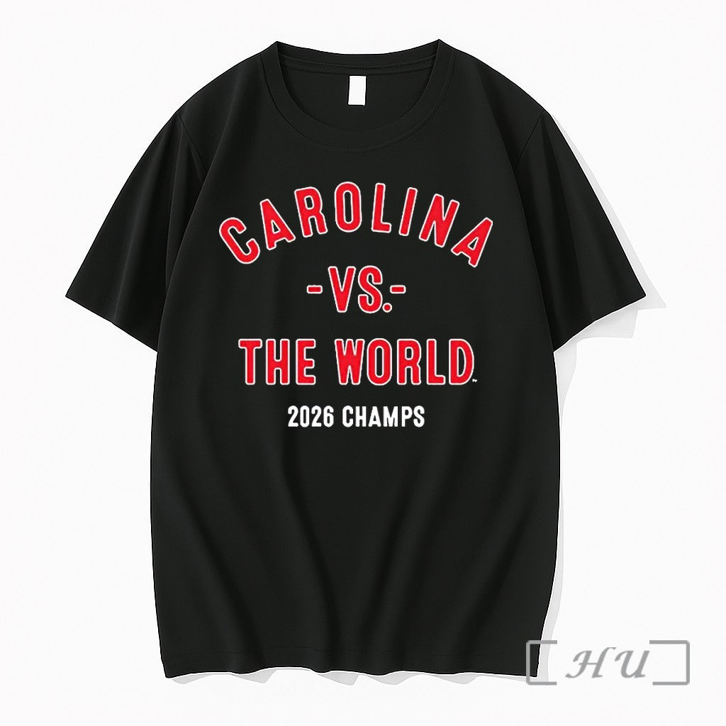 Officials Carolina Hurricanes Vs The World 2026 Champs Shirts Unisex , , , Long Sleeve Tee
