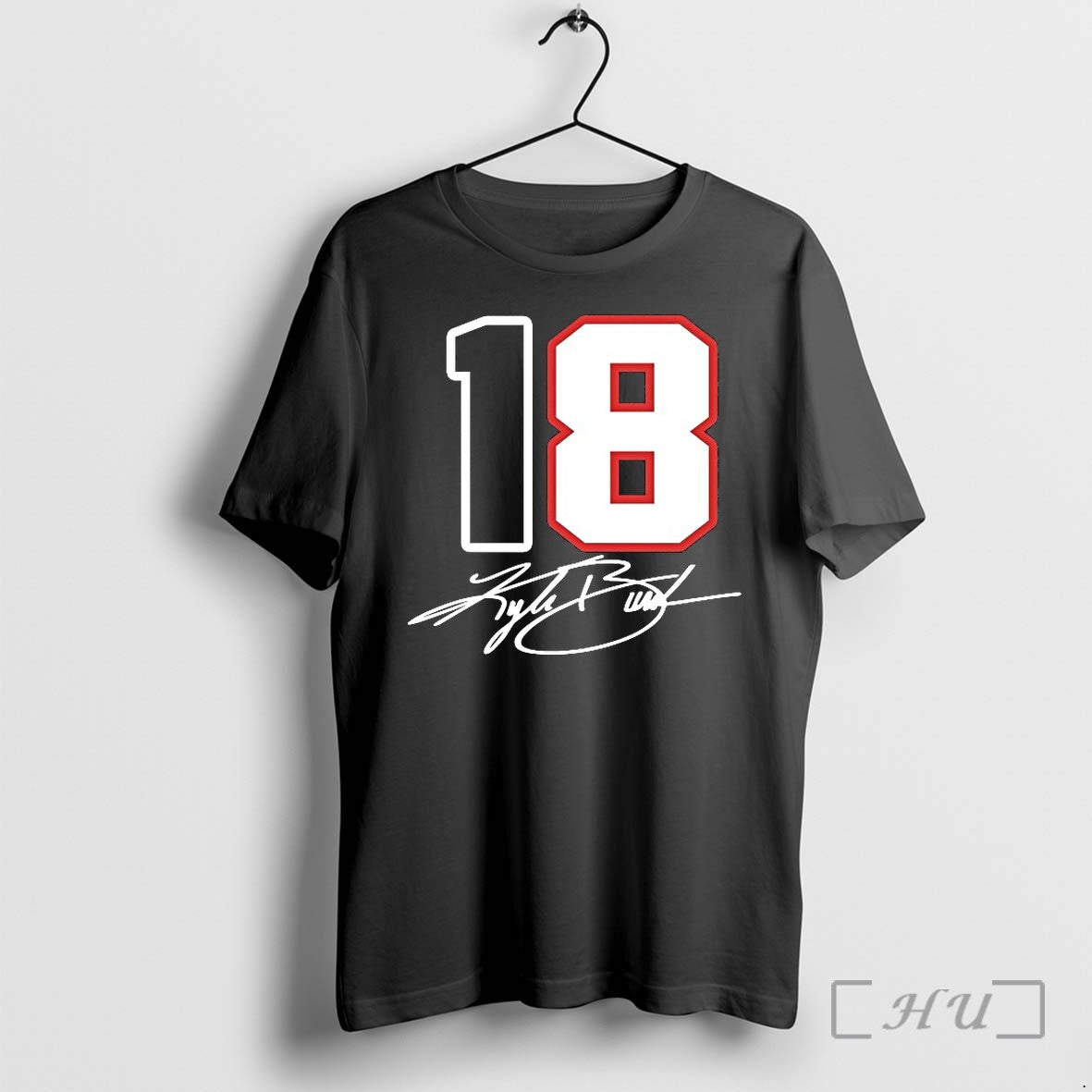 Officials Denny Hamlin Kyle Busch 18 Signature Unisex , , , Long Sleeve Tee
