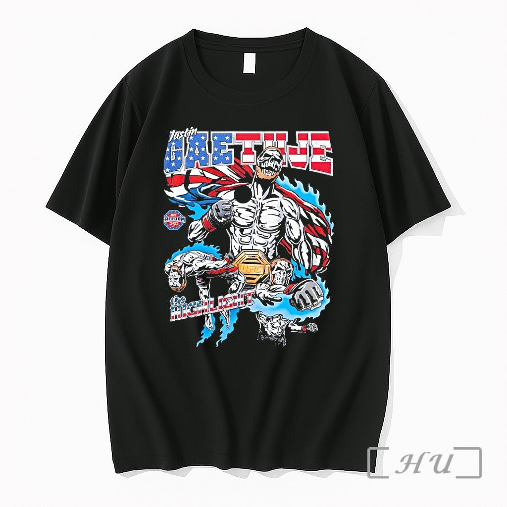Officials Justin Gaethje Warren Lotas The Highlight Ufc Freedom 250 Unisex , , , Long Sleeve Tee