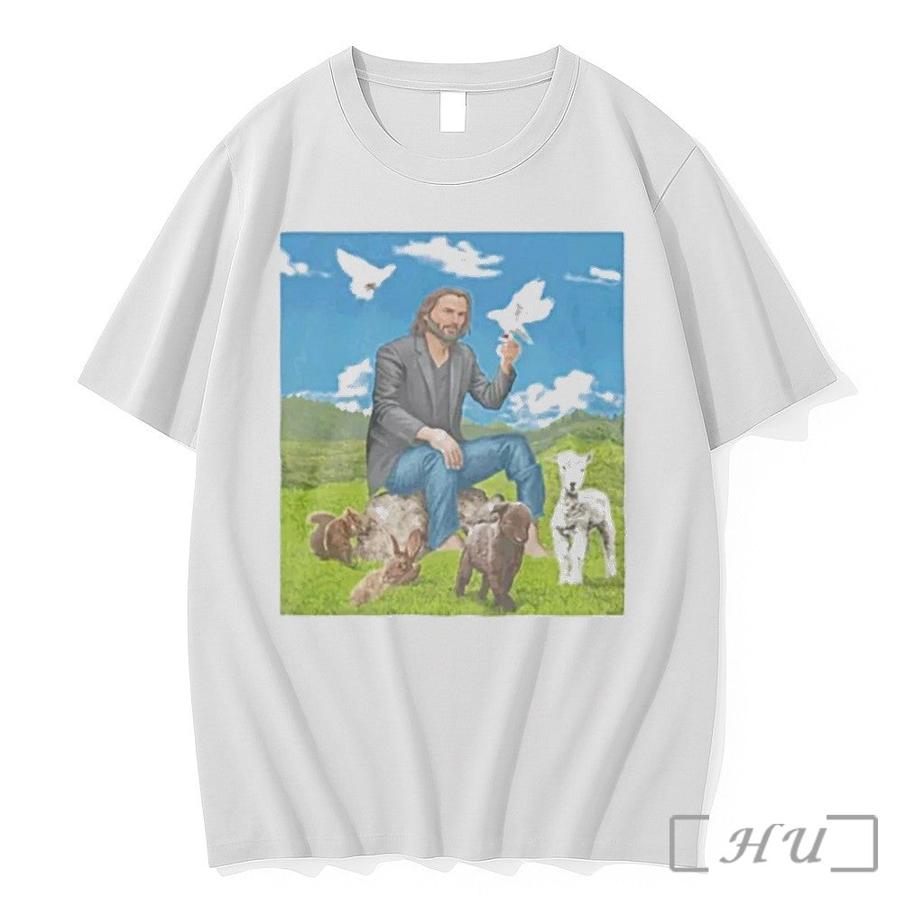 Officials Keanu Reeves And Animal Steppe Premium T Shirts Sweater Jpg Unisex , , , Long Sleeve Tee