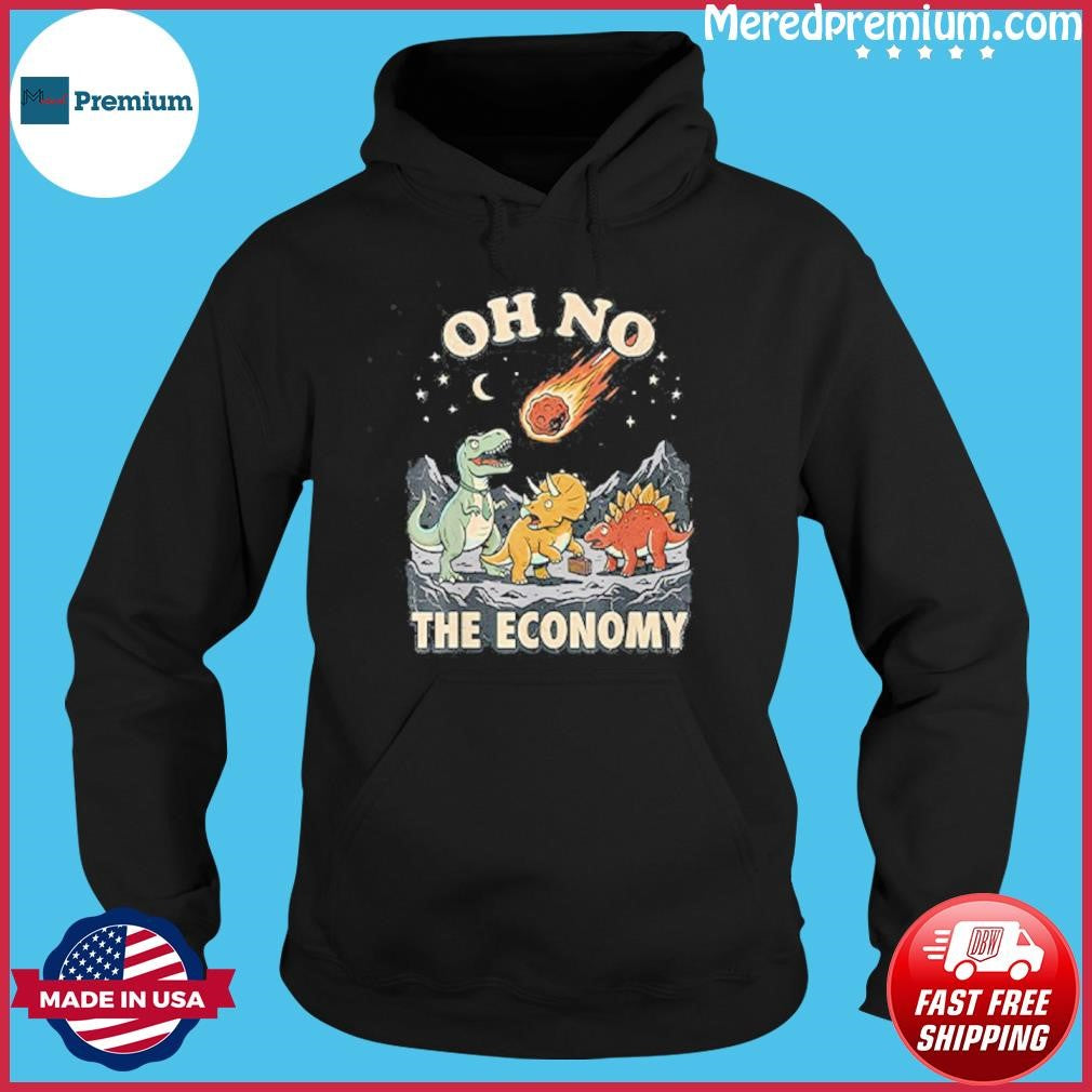 Oh No The Economy Dinosaur T-Shirt