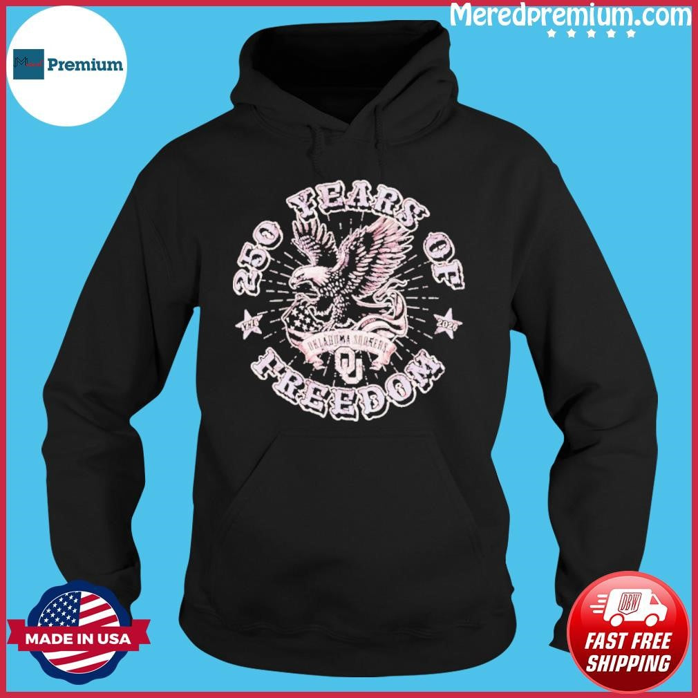 Oklahoma Sooners Americana 250 Years of Freedom 1776-2026 T-Shirt