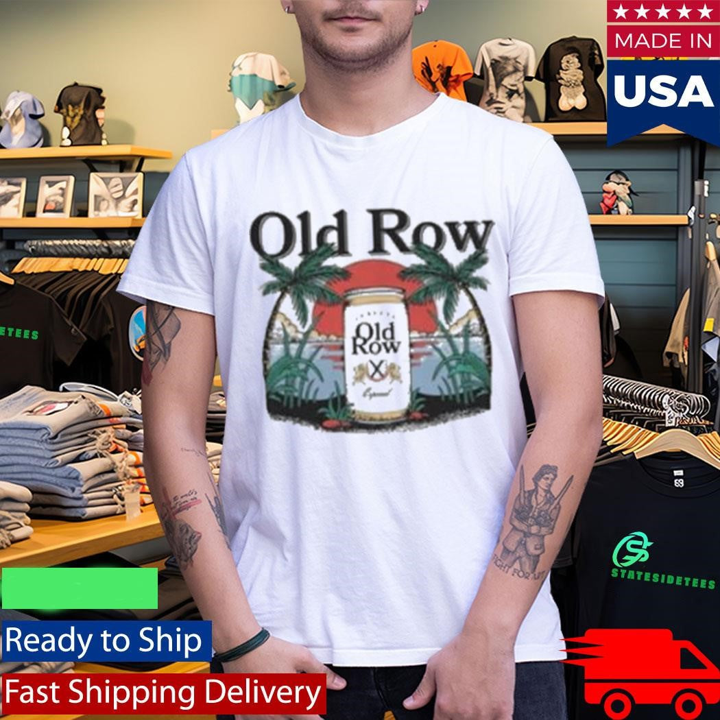 Old Row The Beach Cerveza Pocket Shirt