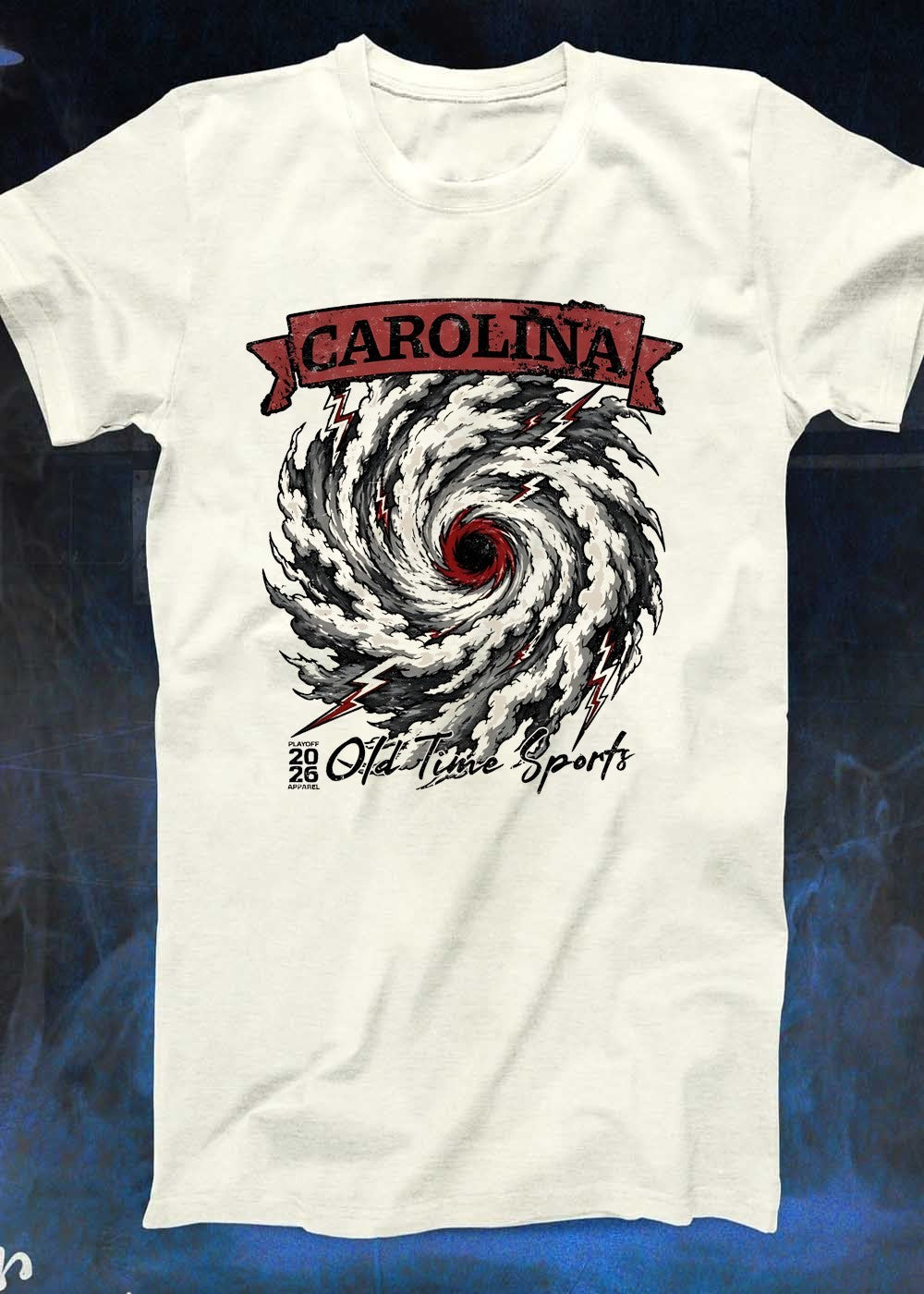 Old Time Sports Playoff 20 26 Carolina Hurricane T-Shirt