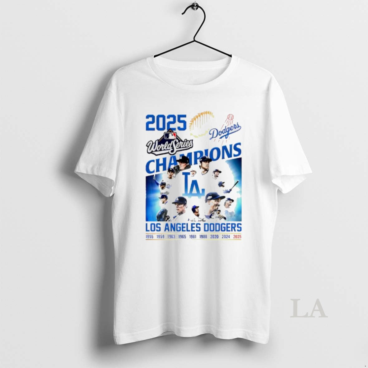 Original 2025 World Series Champions La Dodgers Baseball