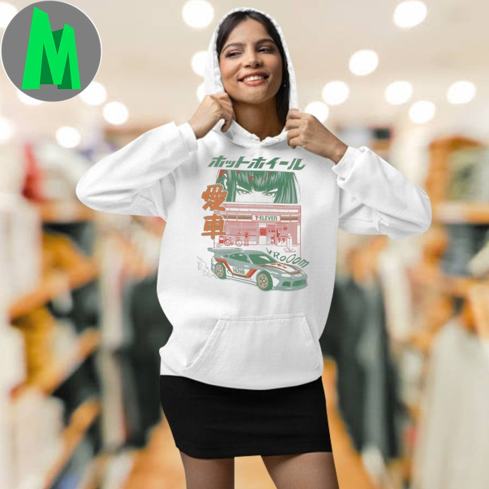 Original 7-Eleven x Hot Wheels Anime Street Racing T-Shirt