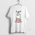 Original A Salt With A Deadly Weapon Ghost Chrismas Lights Graphic