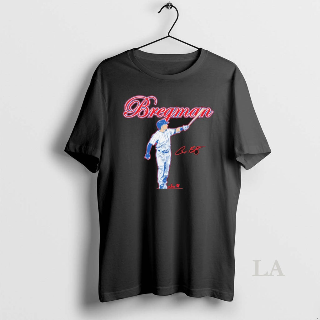 Original Alex Bregman Slugger Swing Chicago Cubs Signature