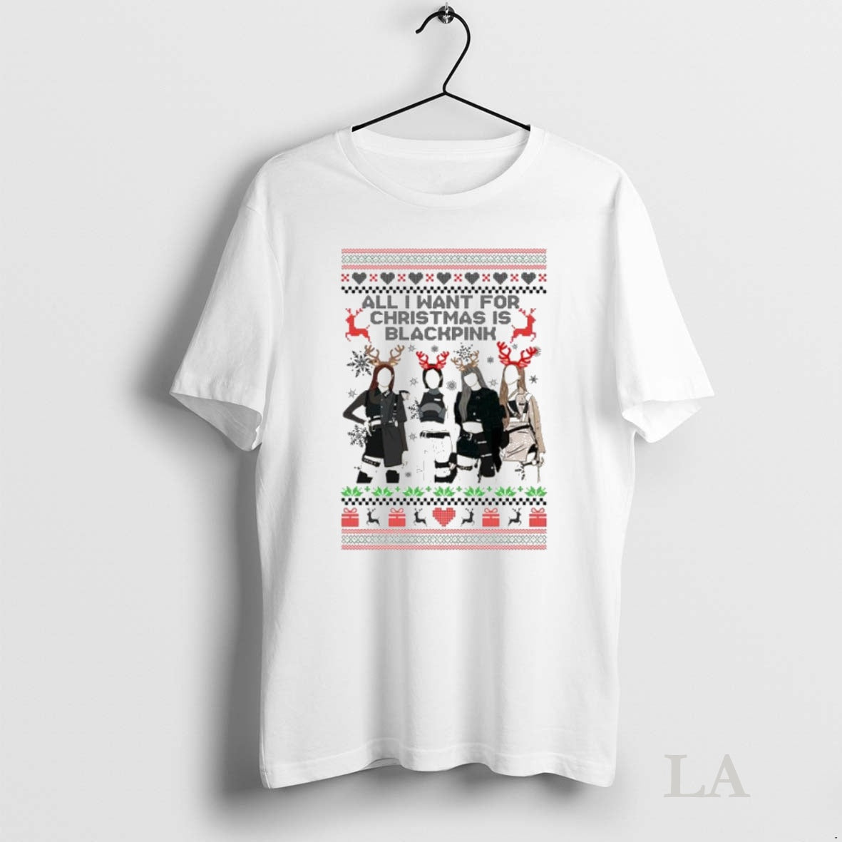 Original All I Want For Christmas Is Blackpink Ugly Christmas Ornaments